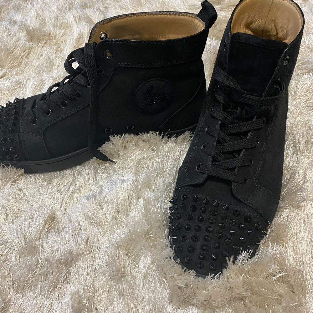 Men Authentic Christian Louboutin Spike Shoes